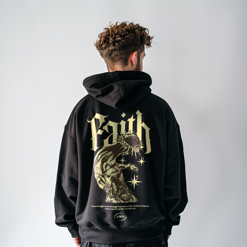 PSALM 23 - Oversized Hoodie